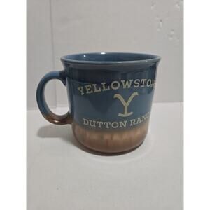 Yellowstone Dutton Ranch Stoneware Coffee Mug, 16oz NEW VERY NICE